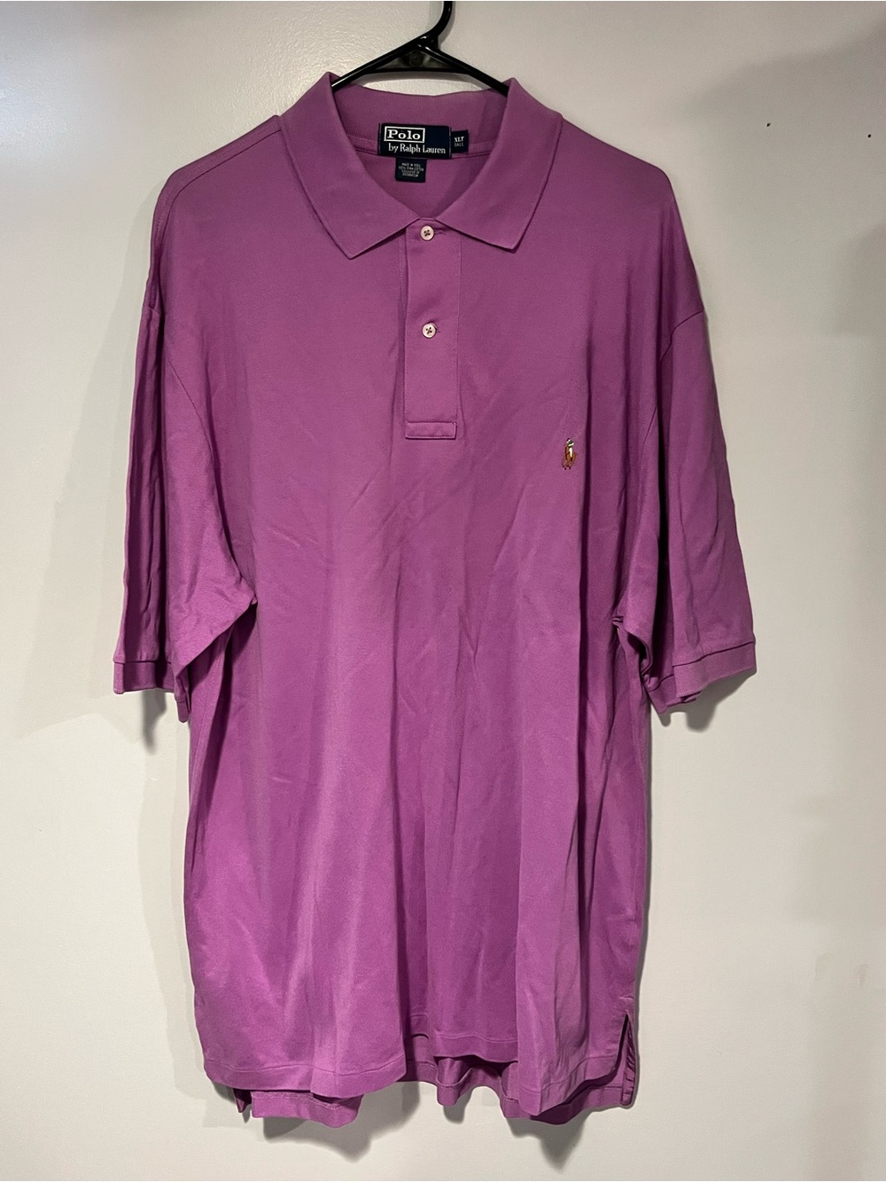 Ralph Lauren Polo Shirt in Bright Purple